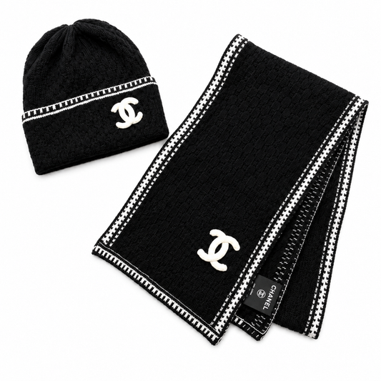 "CC" Knit Winter Set